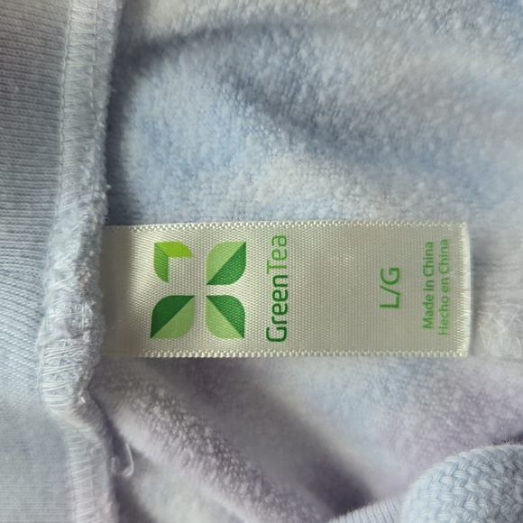 Two-piece Pajama Set Lands End Top/GreenTea Bottoms - Picture 7 of 7